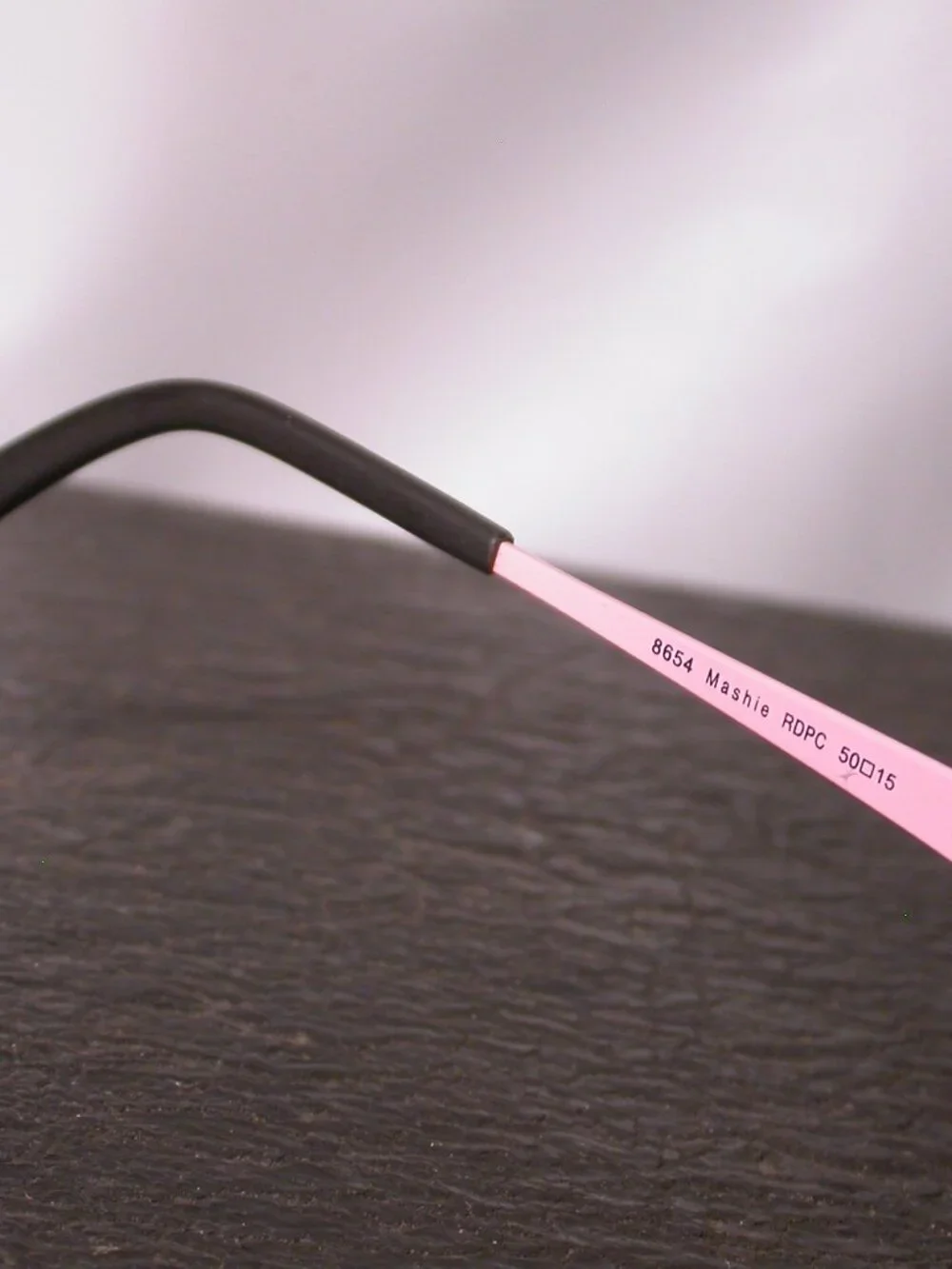 Bevel Mashie Red and Pink Modern Eyeglasses Frames Made in Japan